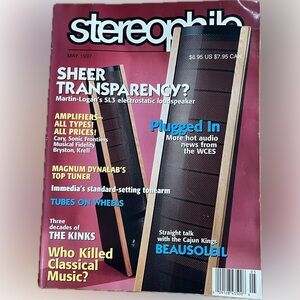 🎈2/$20 - Stereophile, May 1997.